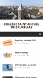 Mobile Screenshot of college-st-michel.info